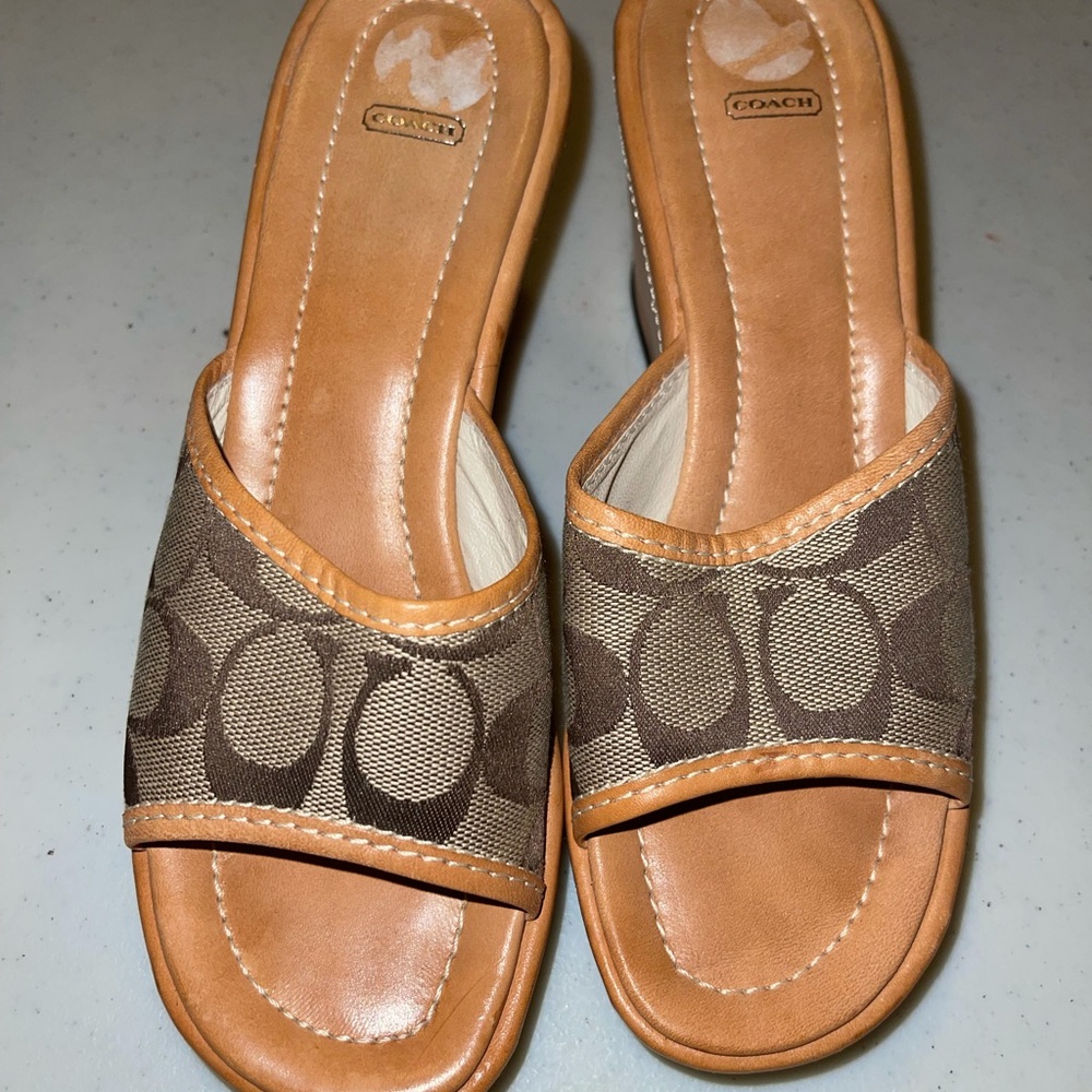 Coach wedges
